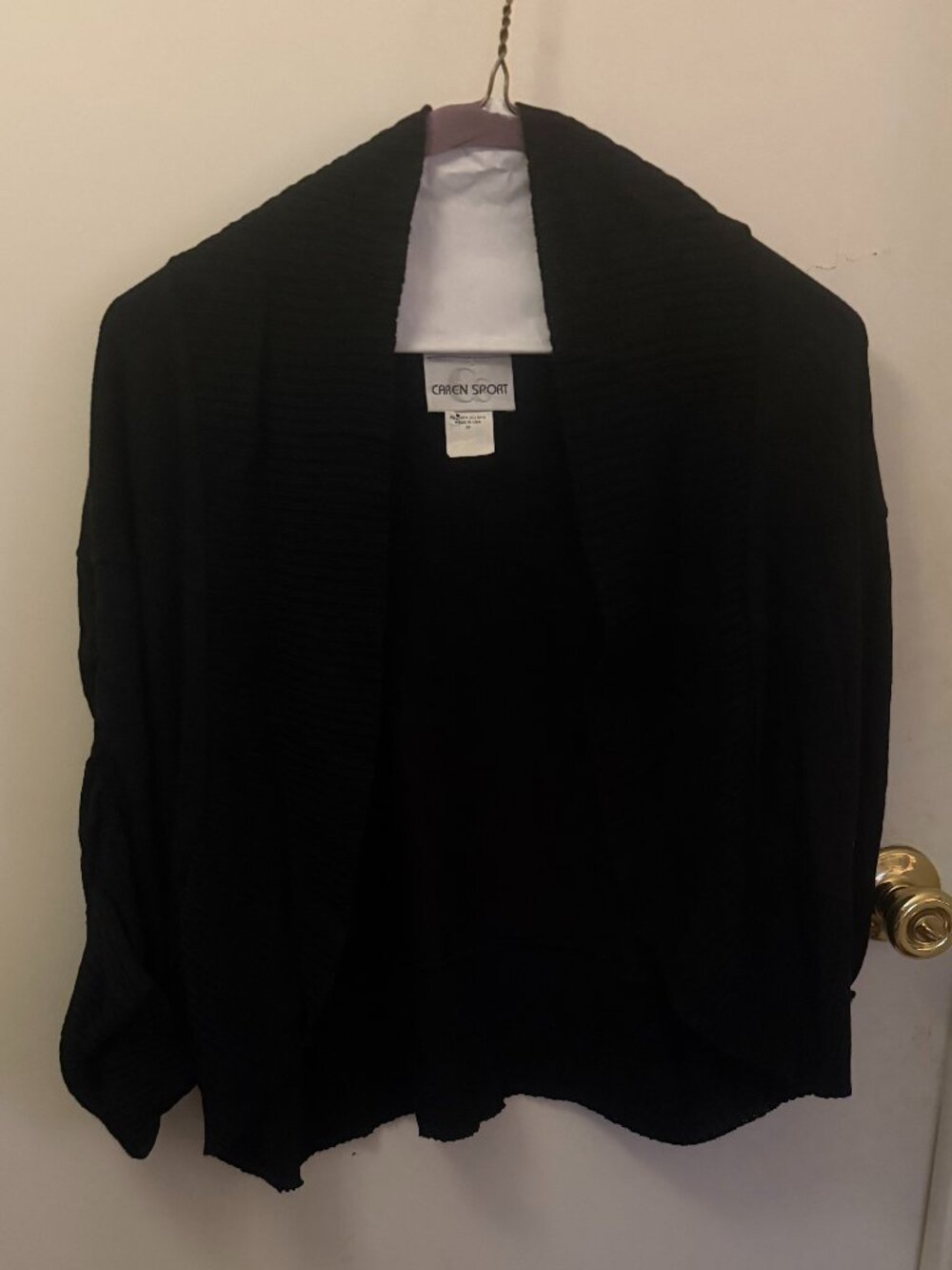 Caren Sport Black Blazer W 3X